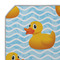 Rubber Duckie Octagon Placemat - Single front (DETAIL)