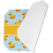 Rubber Duckie Octagon Placemat - Single front (folded)