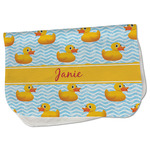 Rubber Duckie Burp Cloth - Fleece w/ Name or Text