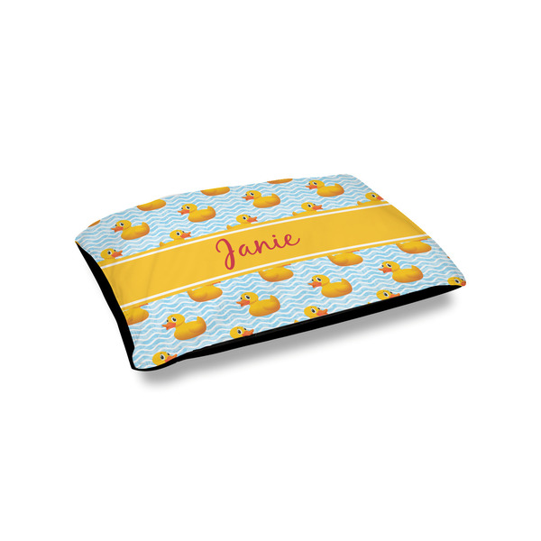 Custom Rubber Duckie Outdoor Dog Bed - Small (Personalized)