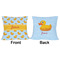Rubber Duckie Outdoor Pillow - 16x16