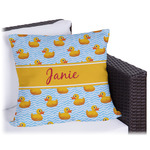 Rubber Duckie Outdoor Pillow - 18" (Personalized)
