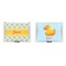 Rubber Duckie  Outdoor Rectangular Throw Pillow (Front and Back)