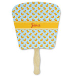 Rubber Duckie Paper Fan (Personalized)