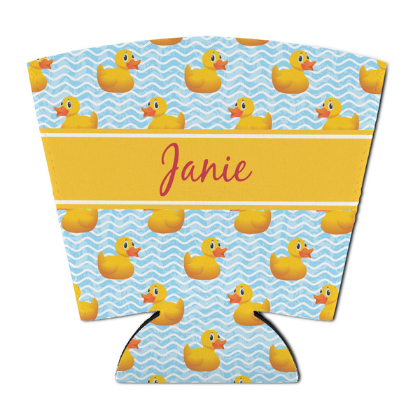 Custom Rubber Duckie Party Cup Sleeve - with Bottom (Personalized)