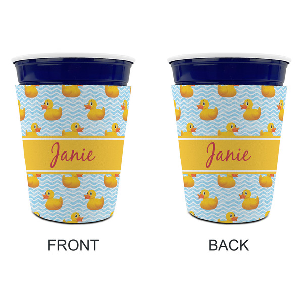Rubber Duckie Party Cup Sleeves - without bottom - Approval