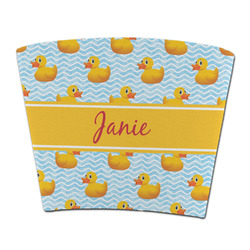 Rubber Duckie Party Cup Sleeve - without bottom (Personalized)