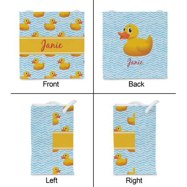 Rubber Duckie Party Favor Gift Bag - Matte - Approval