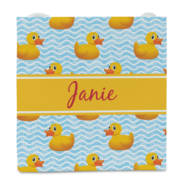 Rubber Duckie Party Favor Gift Bag - Matte - Front