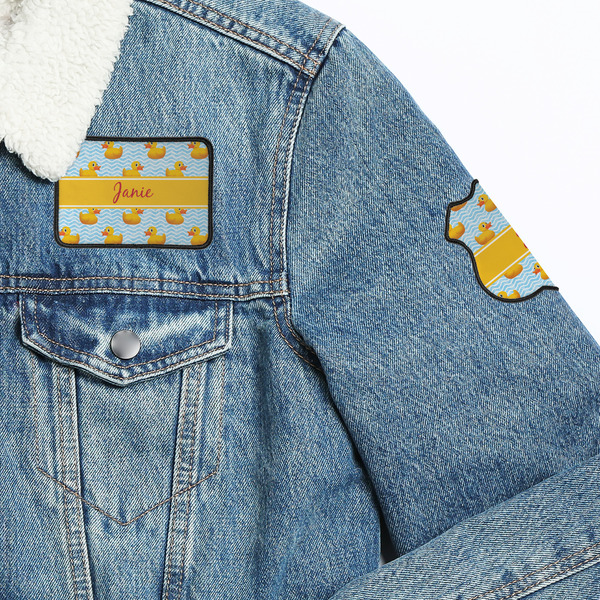 Rubber Duckie Patches Lifestyle Jean Jacket Detail