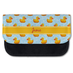 Rubber Duckie Canvas Pencil Case w/ Name or Text