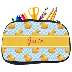Rubber Duckie Neoprene Pencil Case - Medium w/ Name or Text