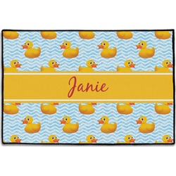 Rubber Duckie Door Mat - 36"x24" (Personalized)