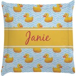 Rubber Duckie Euro Sham Pillow Case (Personalized)