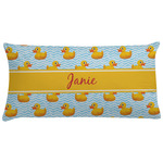 Rubber Duckie Pillow Case - King (Personalized)