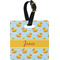 Rubber Duckie Personalized Square Luggage Tag