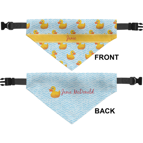 Rubber Duckie Pet Bandana Approval