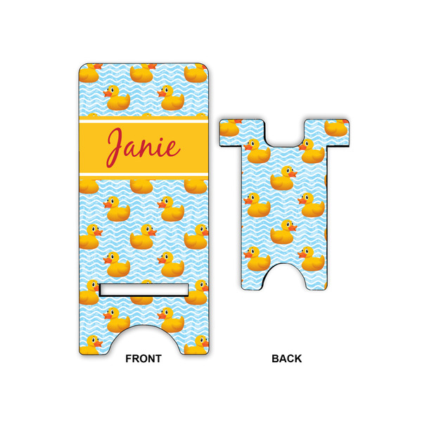 Rubber Duckie Phone Stand - Front & Back