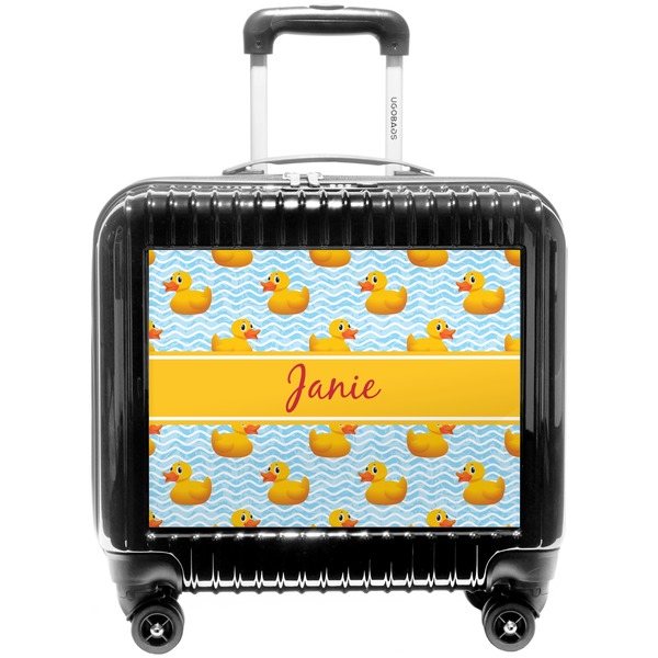 Custom Rubber Duckie Pilot / Flight Suitcase (Personalized)