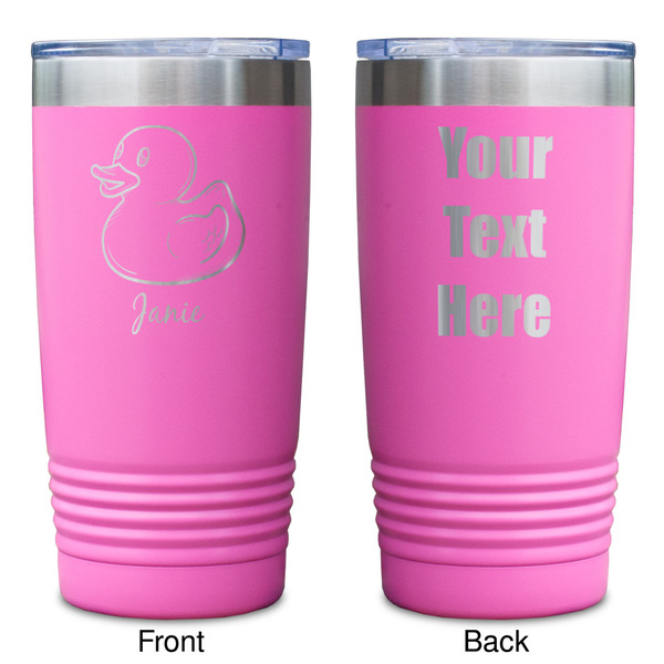 Rubber Duckie Pink Polar Camel Tumbler - 20oz - Double Sided - Approval