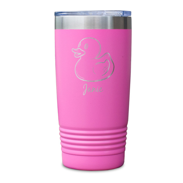 Rubber Duckie Pink Polar Camel Tumbler - 20oz - Single Sided - Approval
