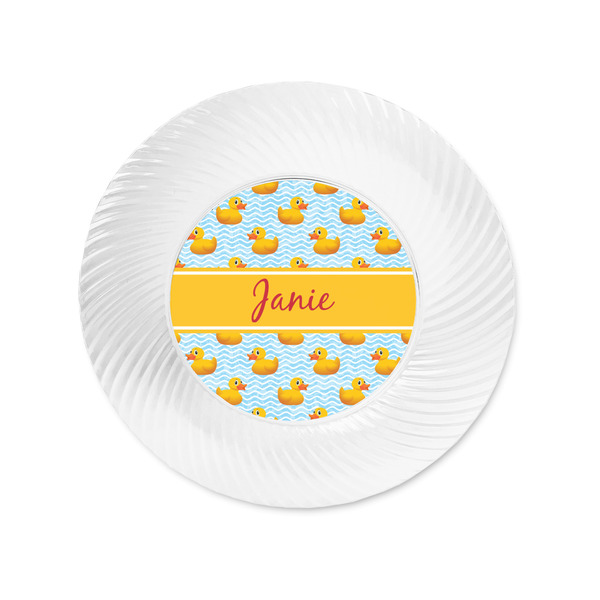 Rubber Duckie Plastic Party Appetizer & Dessert Plates - Approval