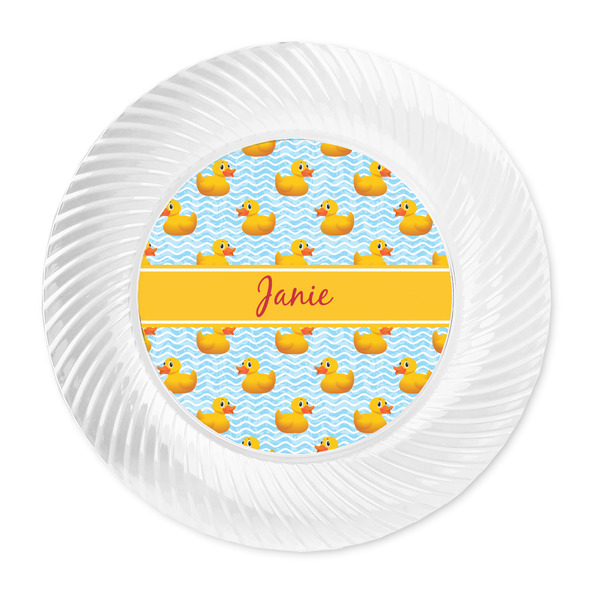Rubber Duckie Plastic Party Dinner Plates - Approval