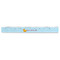Rubber Duckie Plastic Ruler - 12" - FRONT