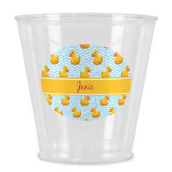 Rubber Duckie Plastic Shot Glass (Personalized)