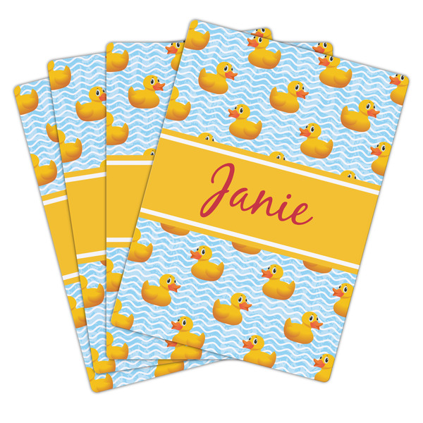 Rubber Duckie Playing Cards - Hand Back View