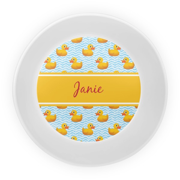 Rubber Duckie Melamine Bowl - Center