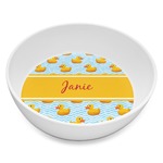 Rubber Duckie Melamine Bowl - 8 oz (Personalized)