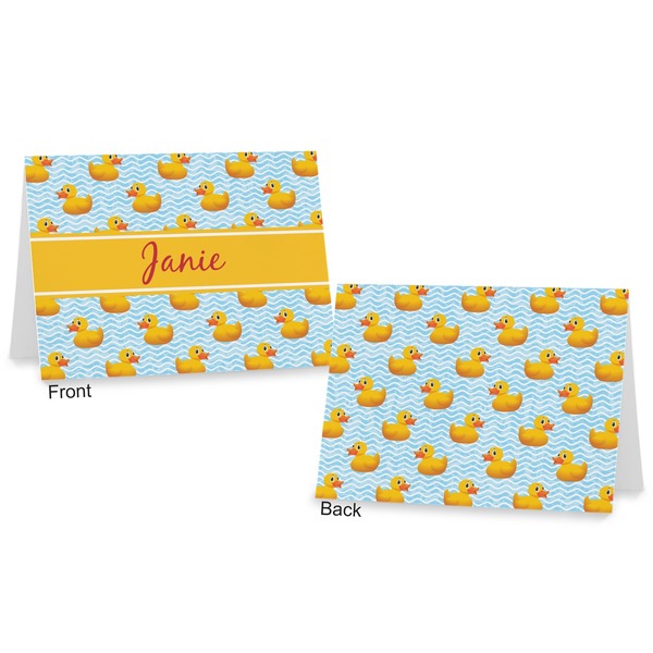 Rubber Duckie Postcard - Front and Back