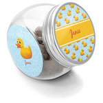 Rubber Duckie Puppy Treat Jar (Personalized)