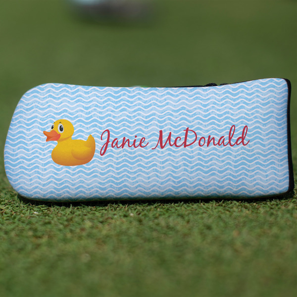 Custom Rubber Duckie Blade Putter Cover (Personalized)
