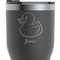 Rubber Duckie RTIC Tumbler - Black - Close Up