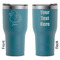 Rubber Duckie RTIC Tumbler - Dark Teal - Double Sided - Front & Back