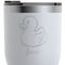 Rubber Duckie RTIC Tumbler - White - Close Up