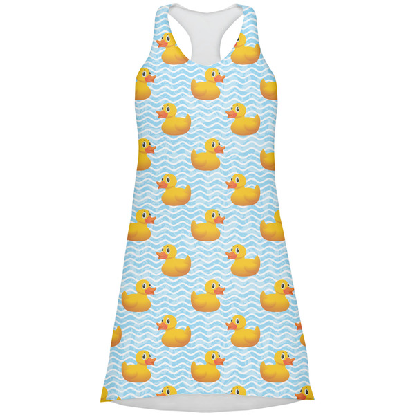 Custom Rubber Duckie Racerback Dress