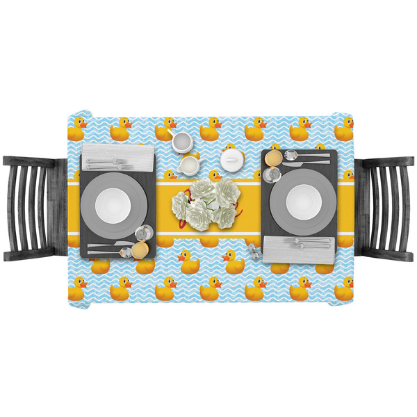 Rubber Duckie Rectangular Tablecloths - LIFESTYLE