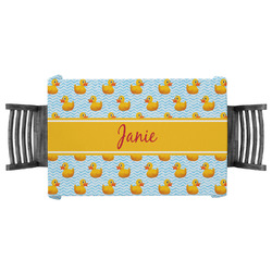 Rubber Duckie Tablecloth - 58"x58" (Personalized)