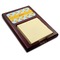 Rubber Duckie Red Mahogany Sticky Note Holder - Angle