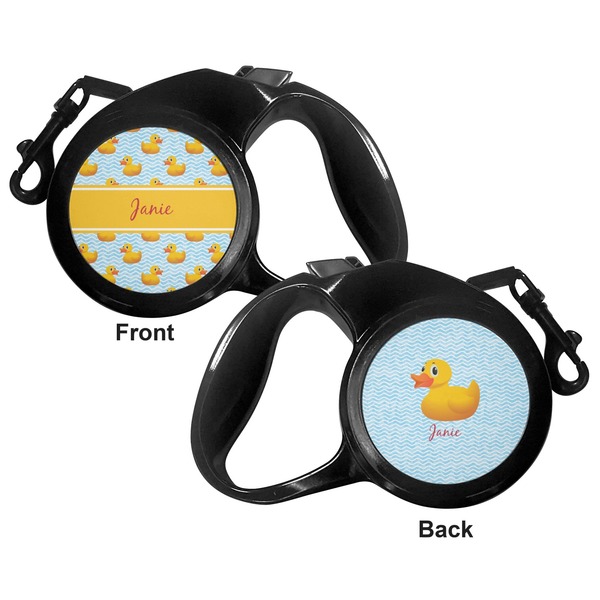 Rubber Duckie Retractable Dog Leash - Medium Large - Apvl
