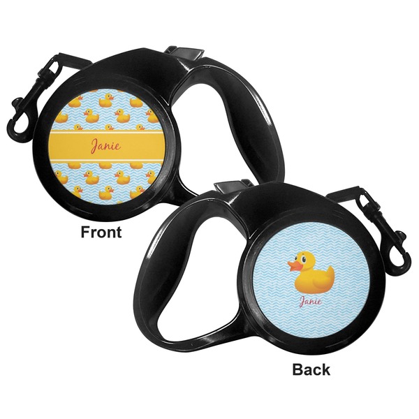Rubber Duckie Retractable Dog Leash - Small - Apvl