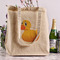 Rubber Duckie Reusable Cotton Grocery Bag - In Context