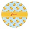 Rubber Duckie Round Decal