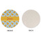 Rubber Duckie Round Linen Placemats - APPROVAL (single sided)