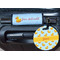 Rubber Duckie Round Luggage Tag & Handle Wrap - In Context