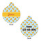 Rubber Duckie Round Pet ID Tag - Large - Approval