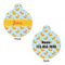 Rubber Duckie Round Pet Tag - Front & Back